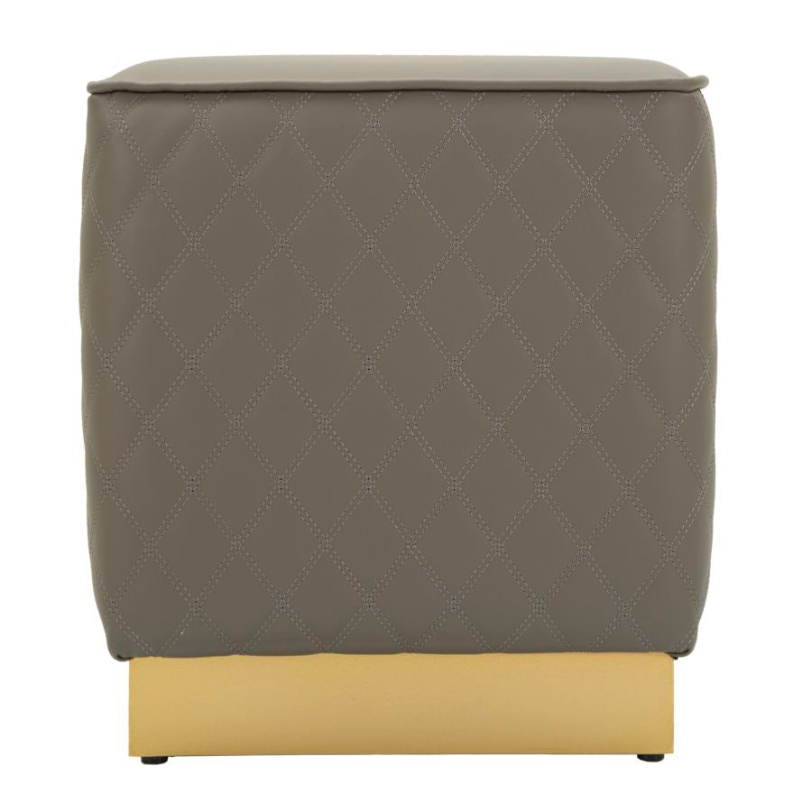 Vierkante Pouf Sharon Glam 38x38x38 cm