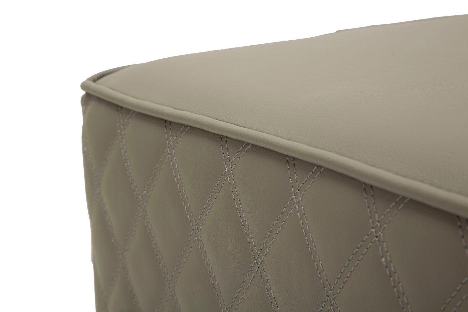 Vierkante Pouf Sharon Glam 38x38x38 cm