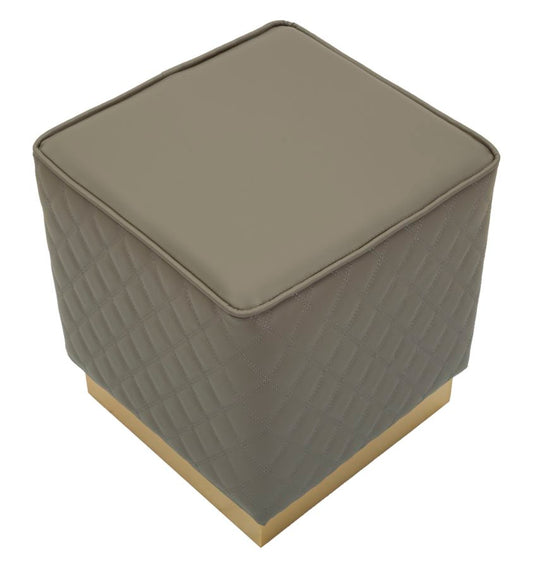 Vierkante Pouf Sharon Glam 38x38x38 cm