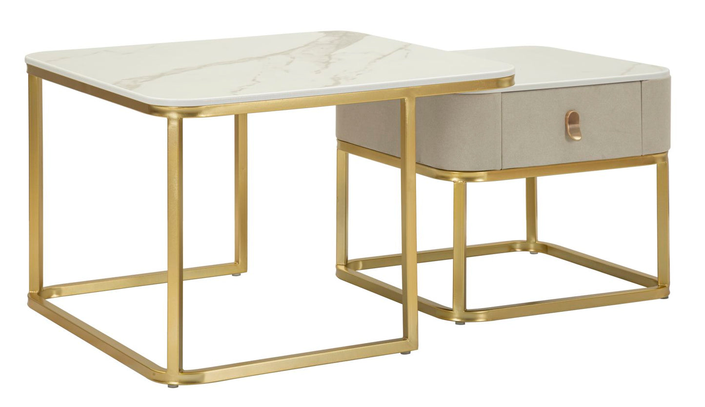 Salontafel Beauty Set 2 Stuks
