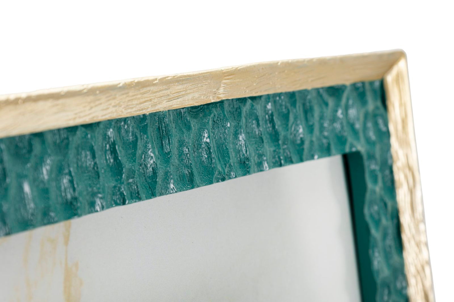 Fotolijst Grent Groen en Goud 30.3x35.3x2 cm