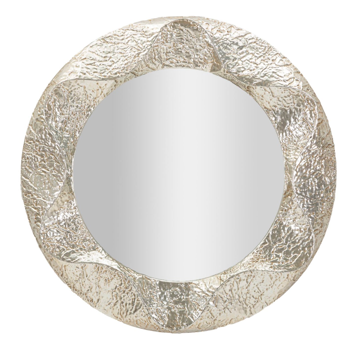 Argelux Ronde Spiegel Silver 104x104x7 cm