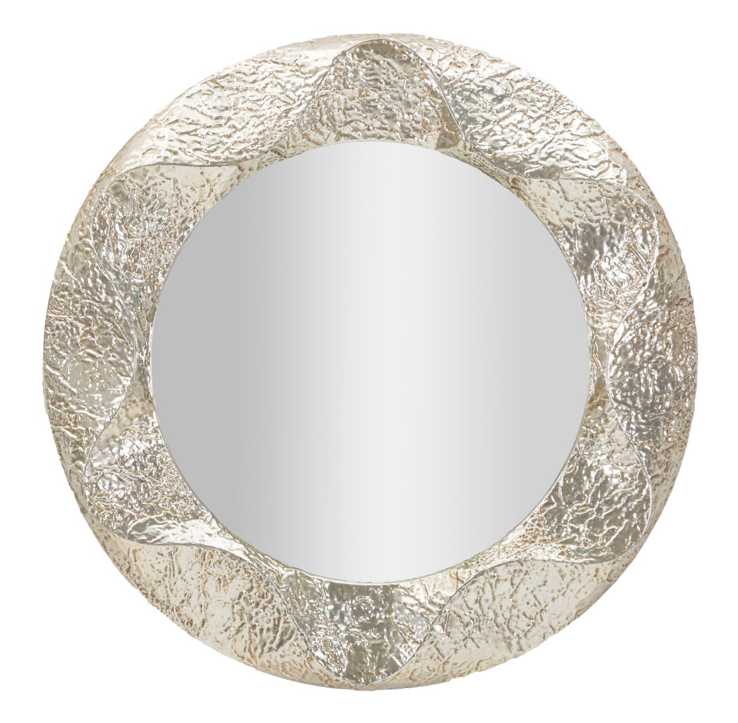Argelux Ronde Spiegel Silver 104x104x7 cm