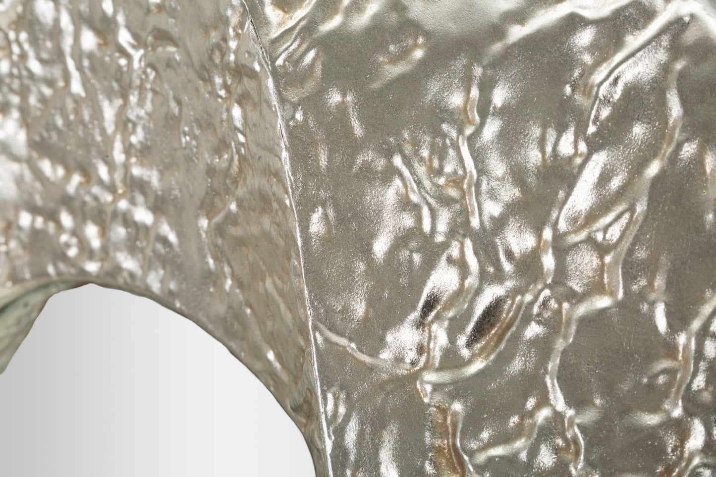 Argelux Ovale Spiegel Silver 128x87.5x6.5 cm