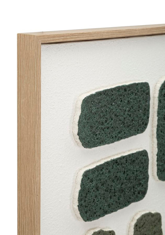 3D Schilderij Op Canvas Met Frame -H- 80x60x2.9 cm