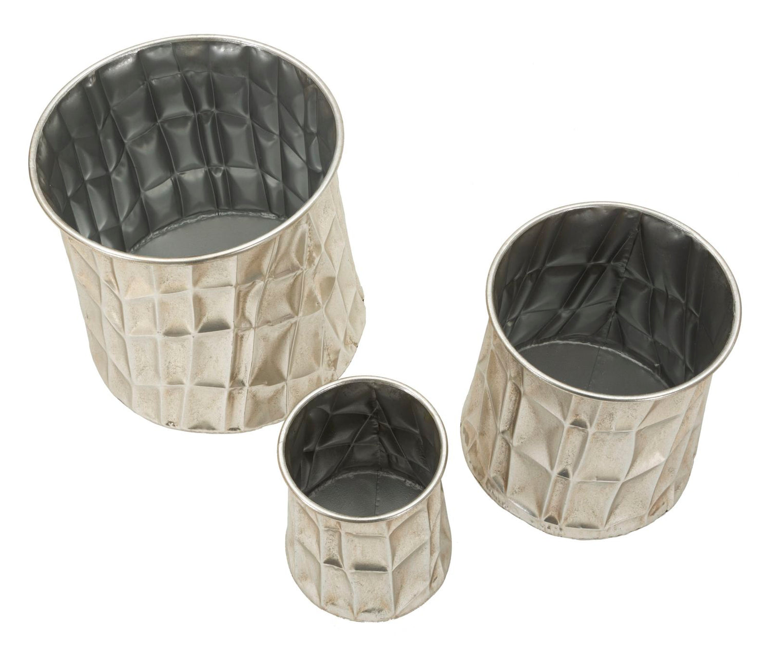 Zilveren Vazen Set 3 Stuks - Glam