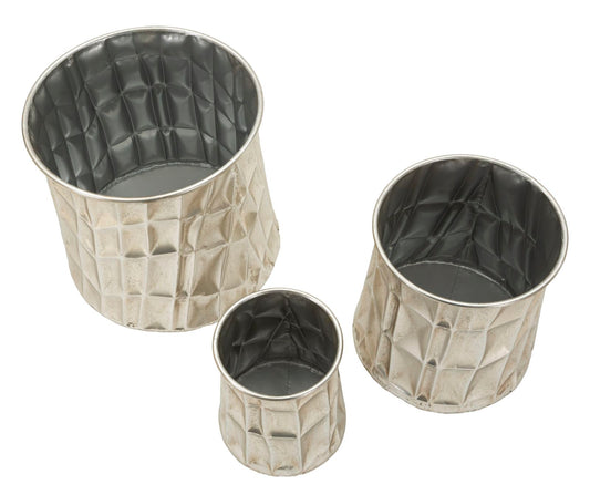 Zilveren Vazen Set 3 Stuks - Glam