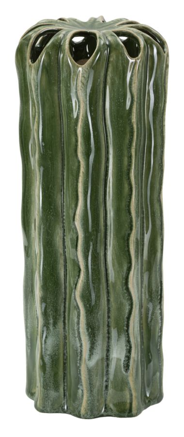 Hoge Cactus Pot Groen 31.5x12x12 cm