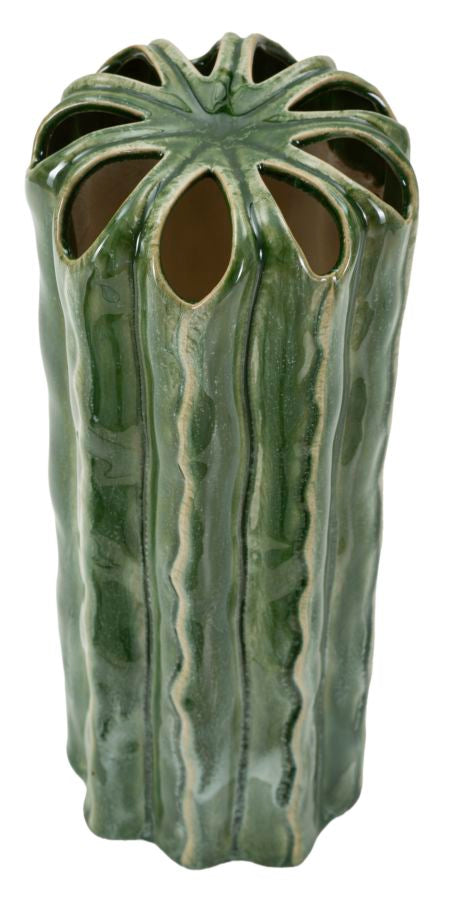 Hoge Cactus Pot Groen 31.5x12x12 cm