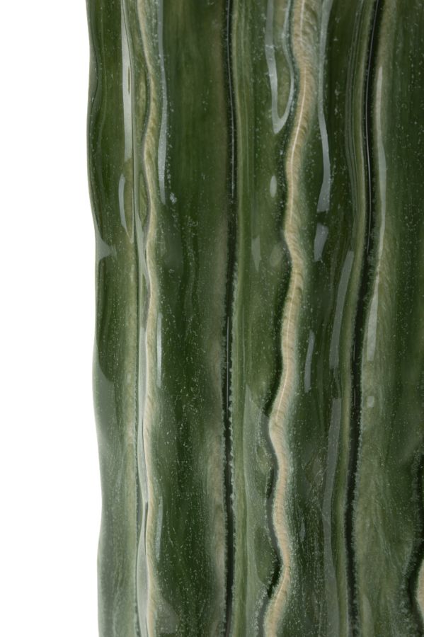 Hoge Cactus Pot Groen 31.5x12x12 cm
