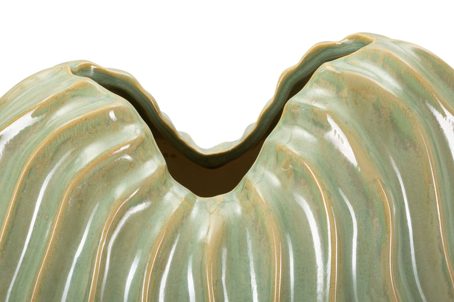 Vaas Venice Groen 46.5x27x14 cm