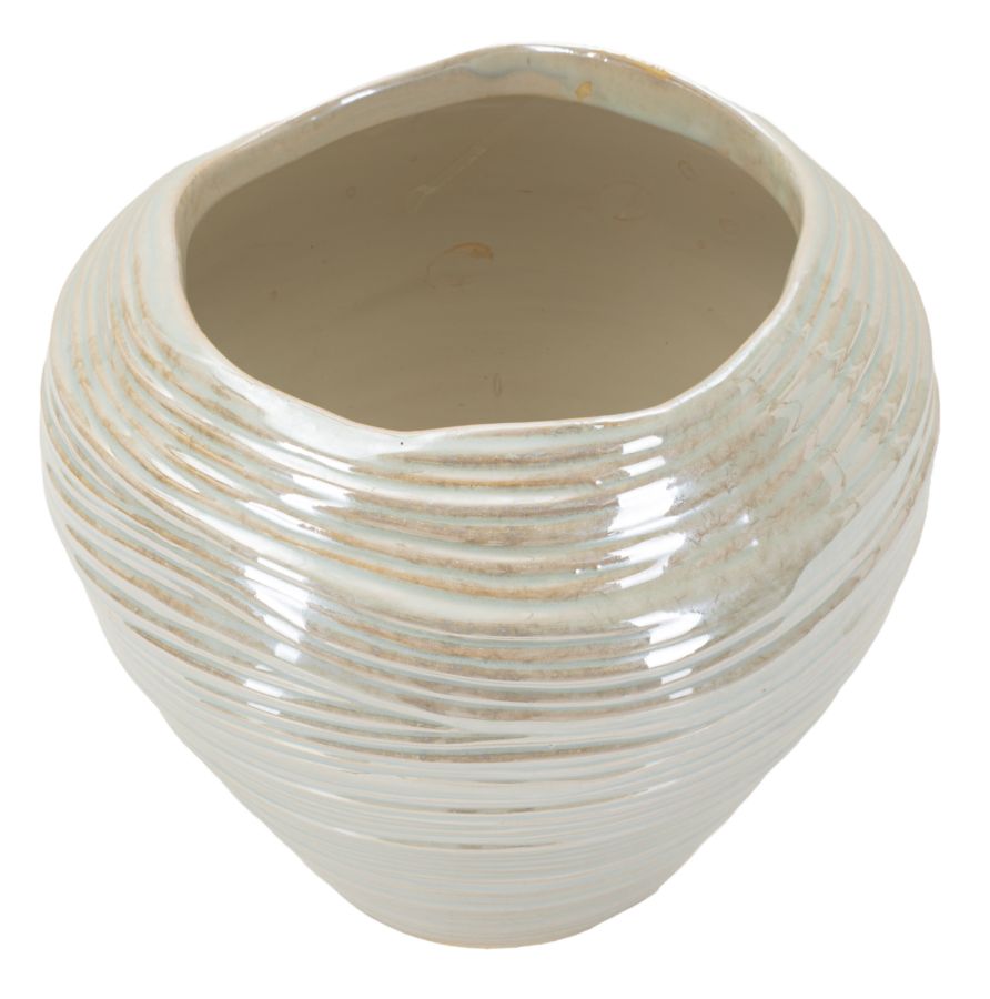 Ronde Vaas Pearl Color 20x22x22 cm