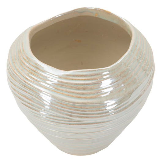 Ronde Vaas Pearl Color 20x22x22 cm