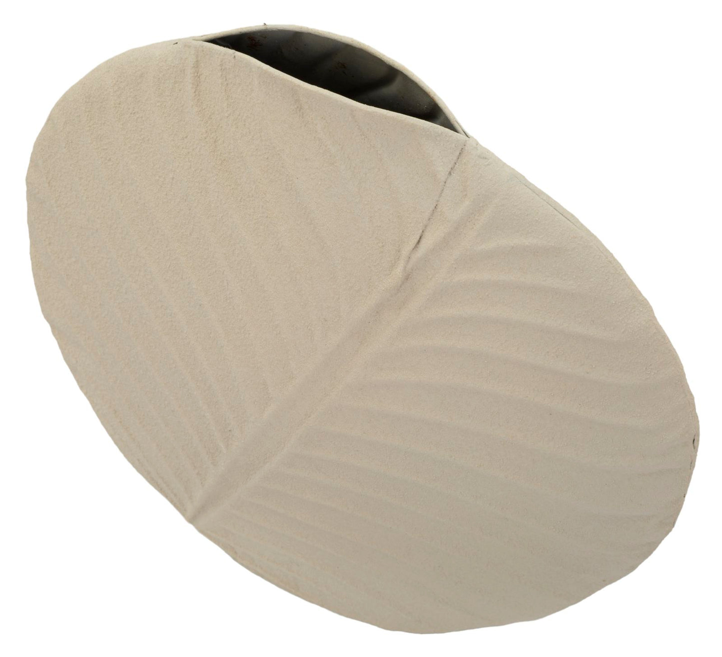 Ronde Vaas Dune Crème 32.5x32.5x13 cm
