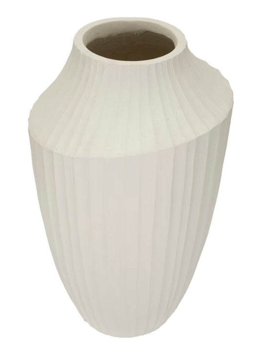 Ice Pot Decoratieve Vaas Crème 50.5x28.5x28.5 cm