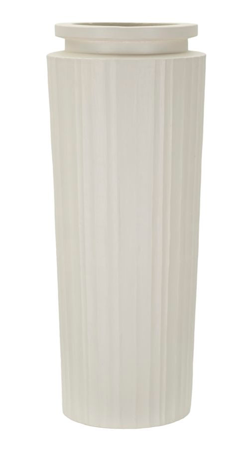 Hoge Pot Modern Crème 80x32x32 cm