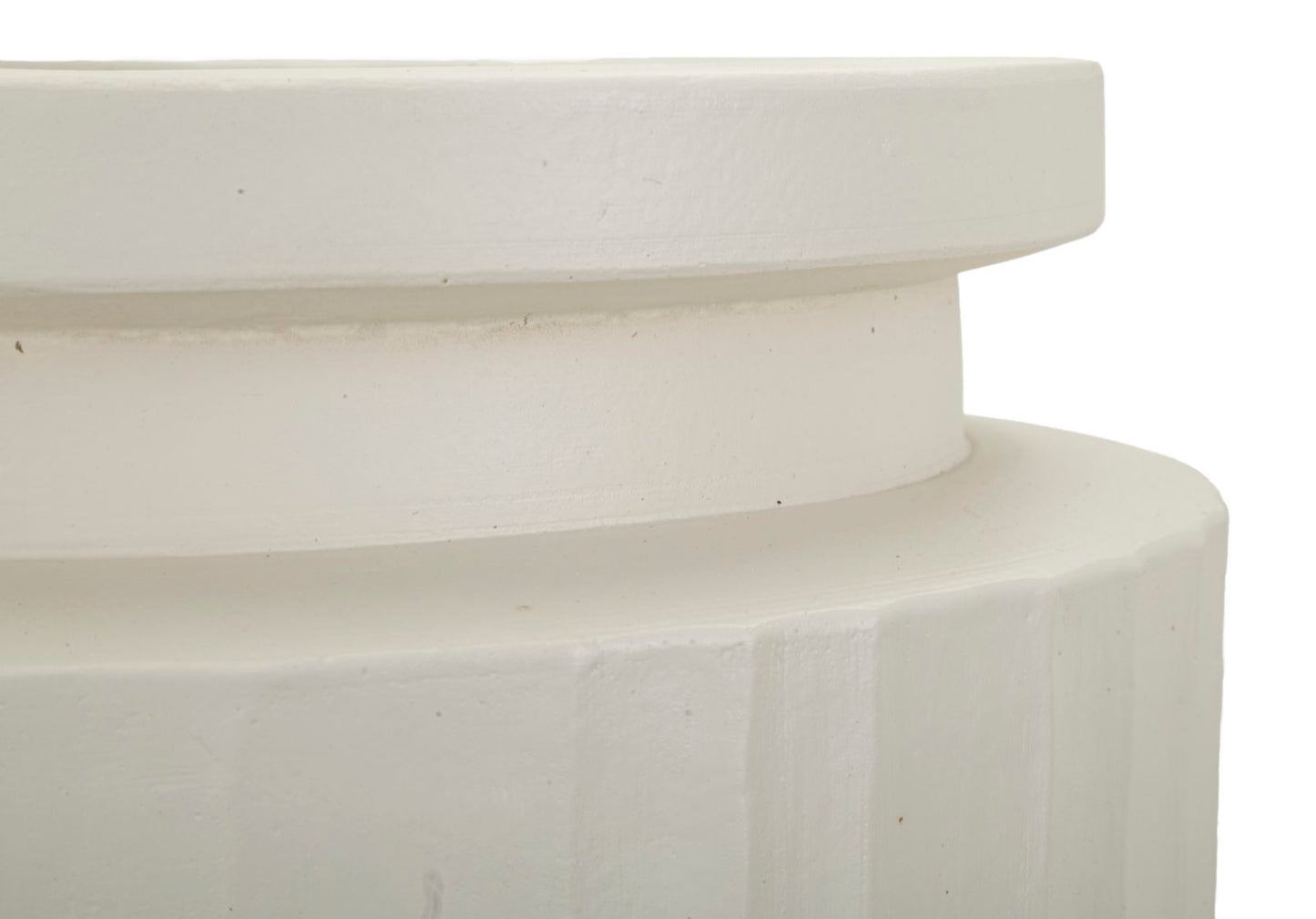 Hoge Pot Modern Crème 80x32x32 cm