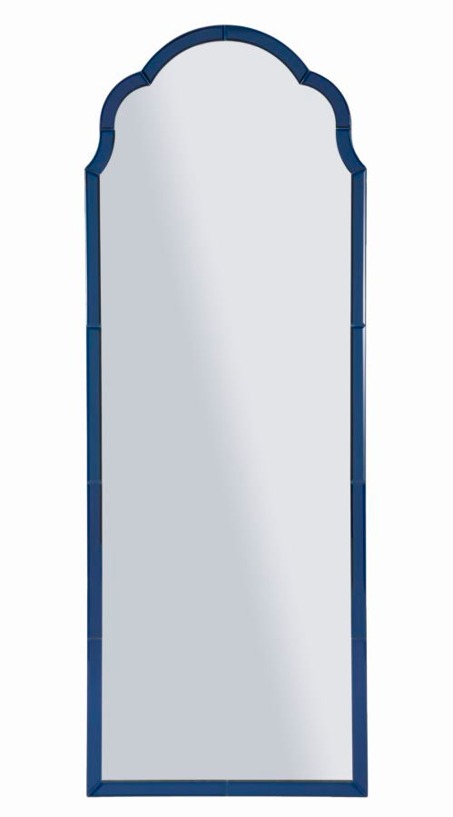 Tangier Blauwe Wandspiegel 150x55x2 cm
