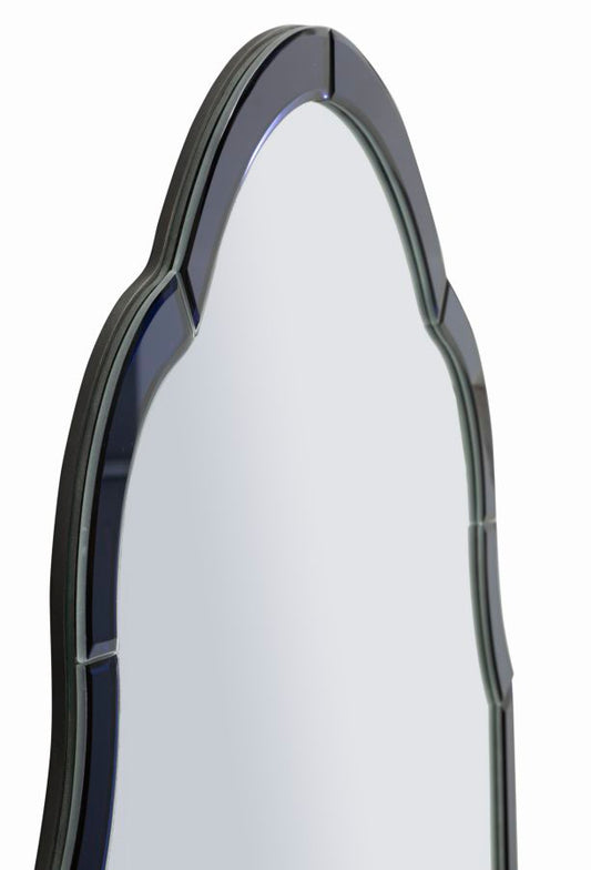 Tangier Blauwe Wandspiegel 100x62x1 cm