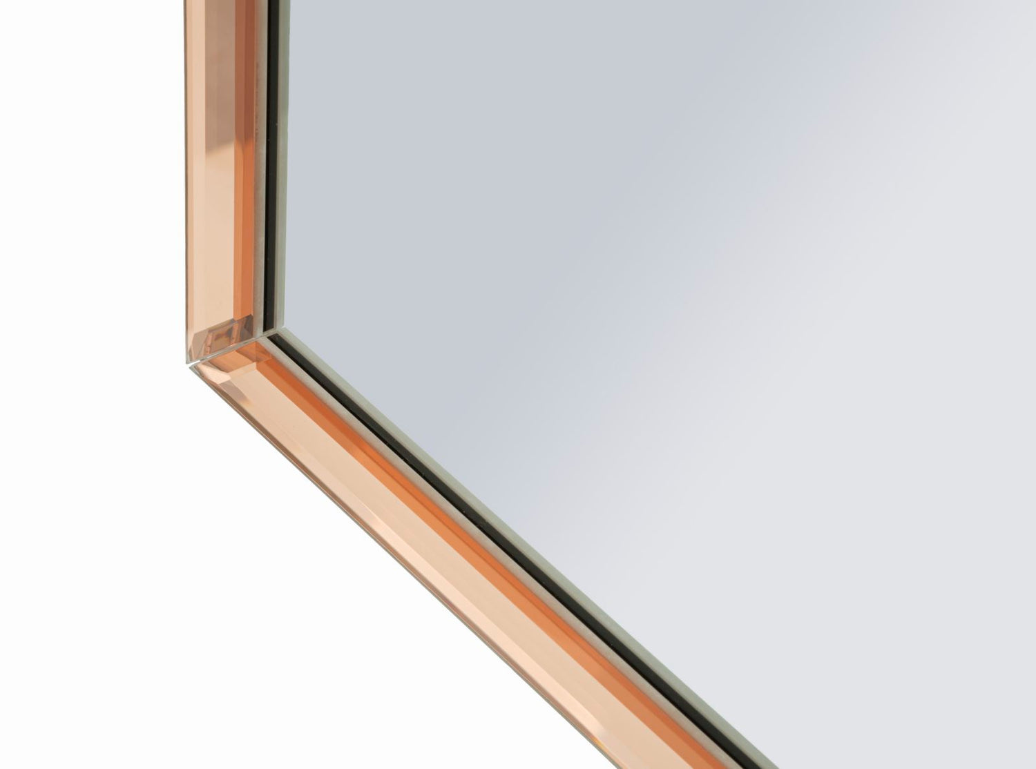 Tangier Wandspiegel Roze 100x62x1 cm