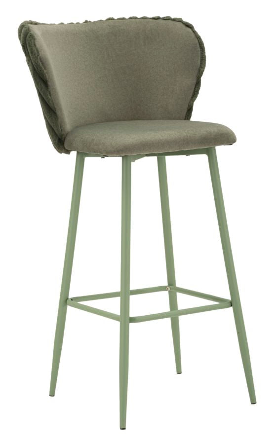 Barkruk Alaska -B- Groen Set 2 Stuks 106x55x58 cm