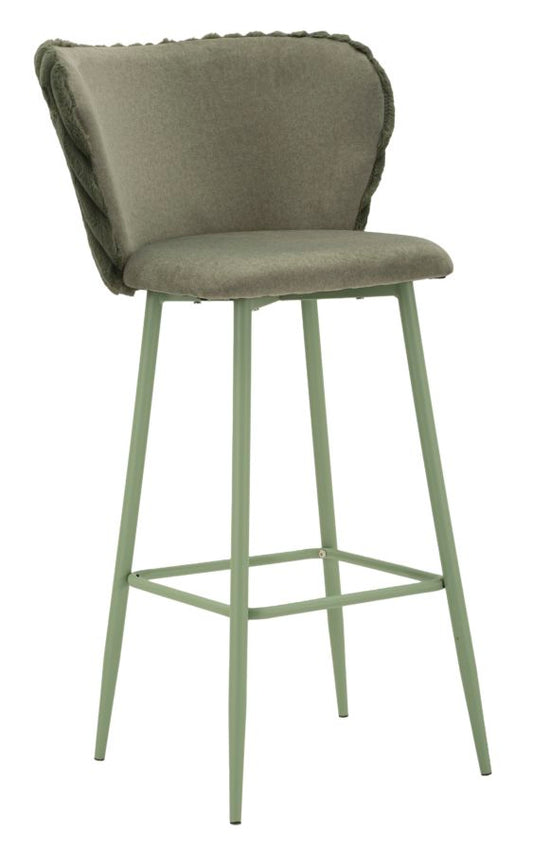 Barkruk Alaska -B- Groen Set 2 Stuks 106x55x58 cm