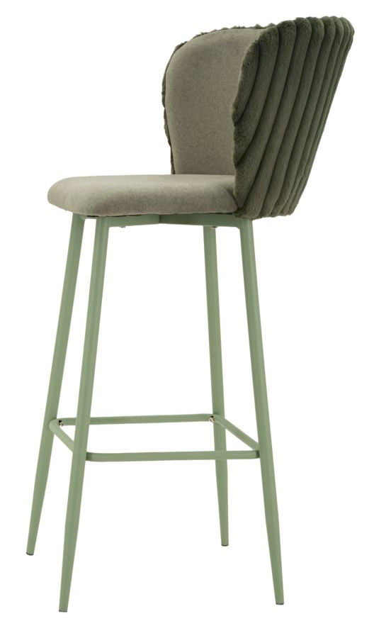 Barkruk Alaska -B- Groen Set 2 Stuks 106x55x58 cm