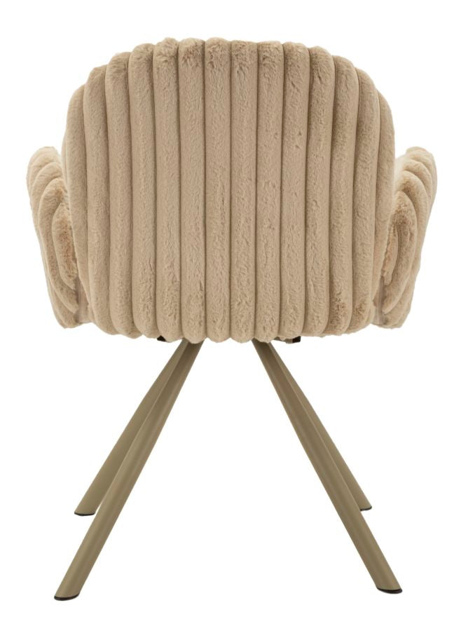 Stoel Stockholm -B- Crème Set 2 Stuks 83x64x68 cm