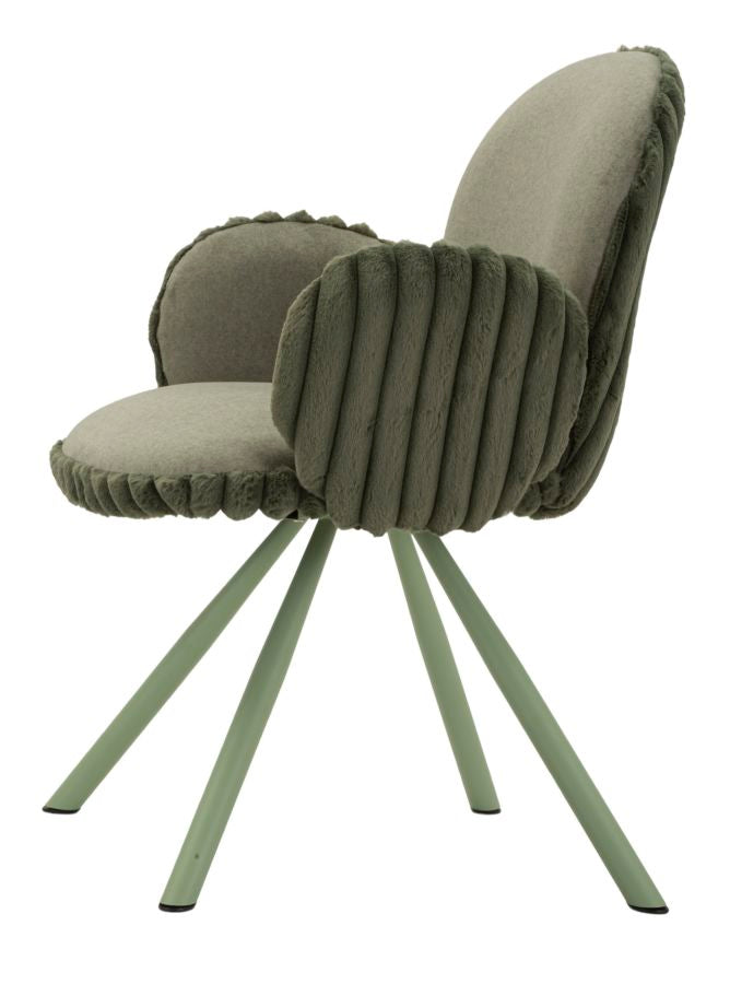 Stoel Stockholm -B- Groen Set 2 Stuks 83x64x68 cm