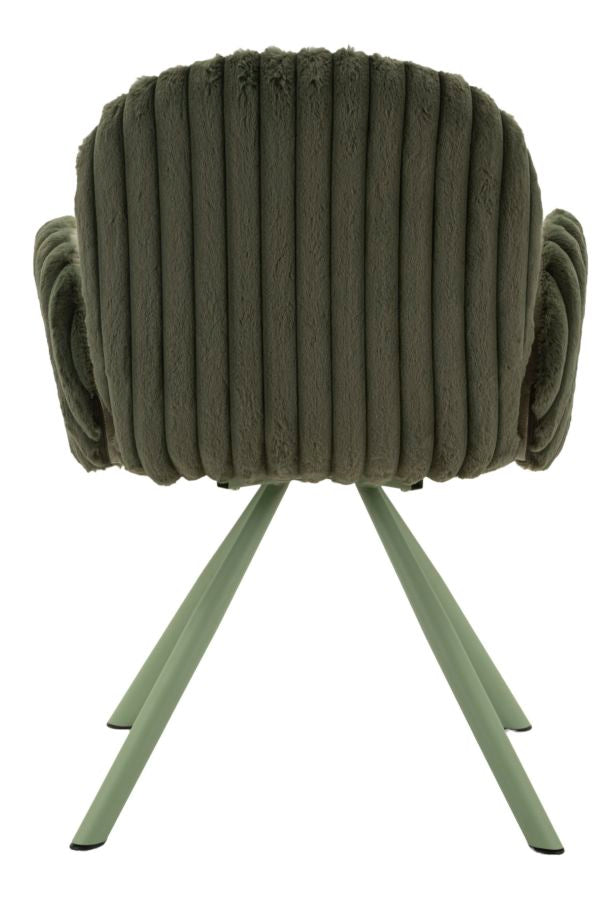 Stoel Stockholm -B- Groen Set 2 Stuks 83x64x68 cm