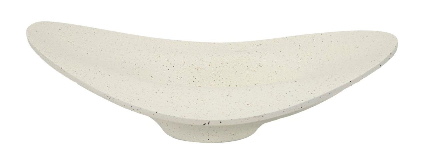 Elegant Harsschaal Crème 41x41x12 cm