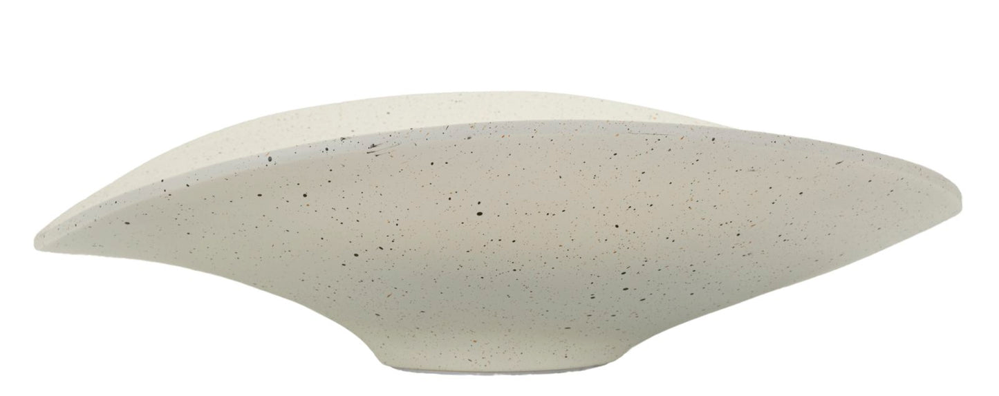 Elegant Harsschaal Crème 41x41x12 cm
