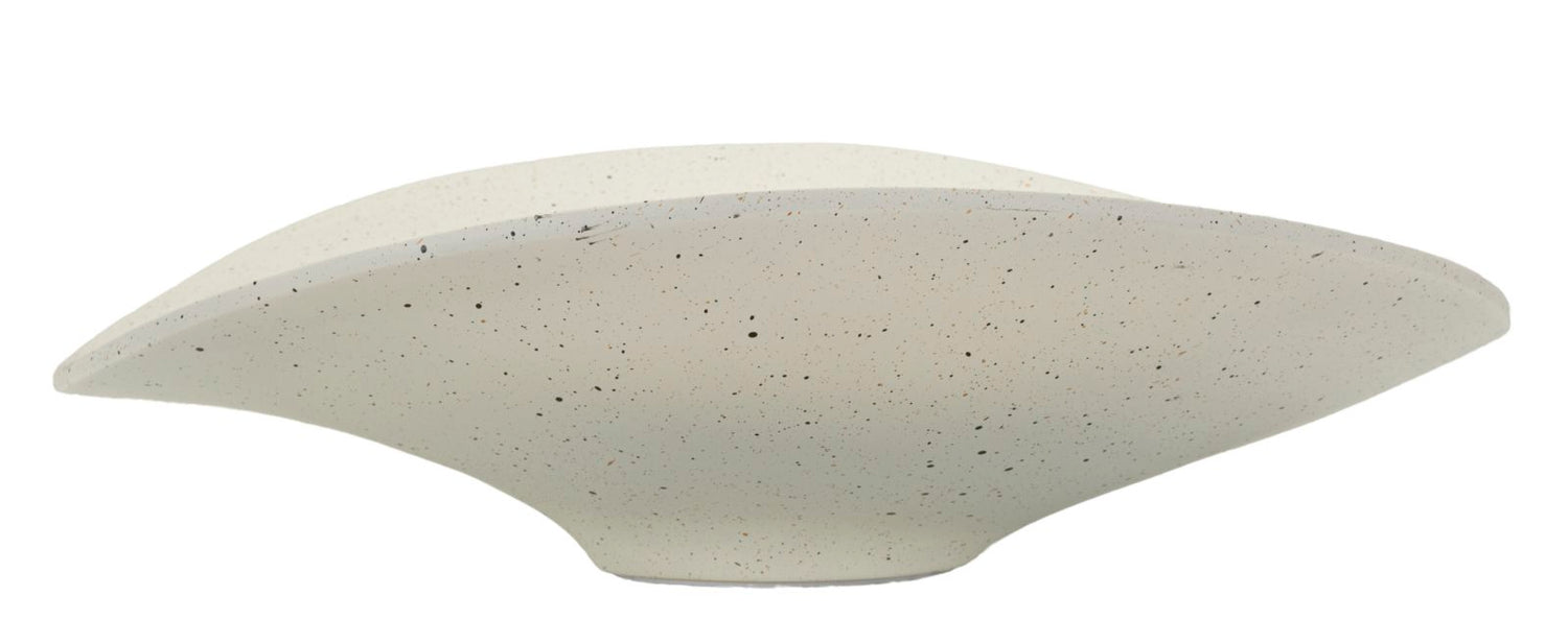 Elegant Harsschaal Crème 41x41x12 cm