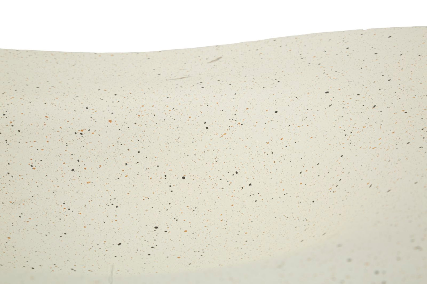 Elegant Harsschaal Crème 41x41x12 cm