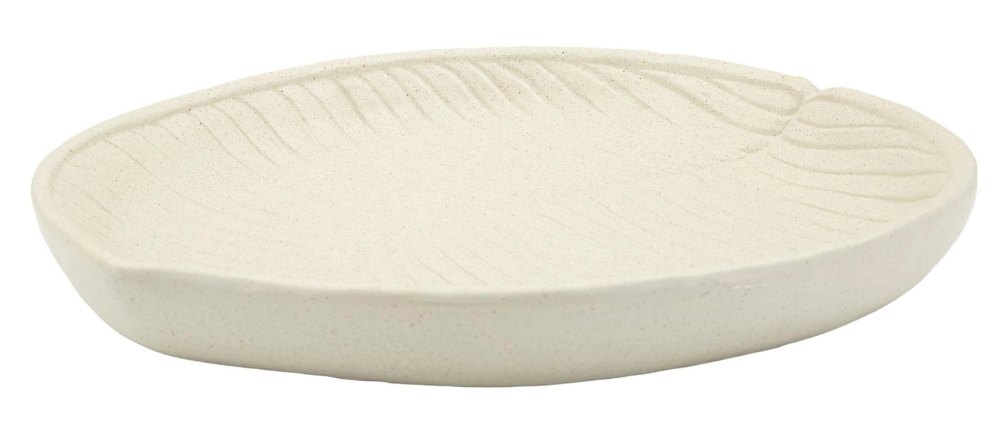 Stons Decoratieve Schaal Crème 29x33x4 cm