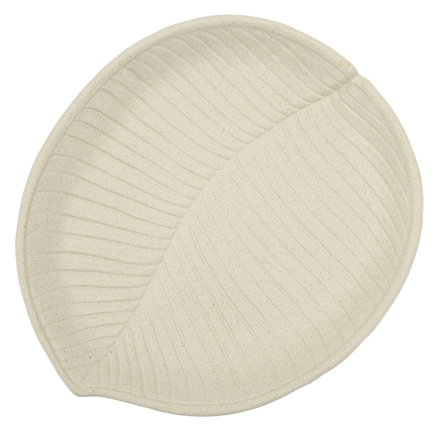 Stons Decoratieve Schaal Crème 29x33x4 cm