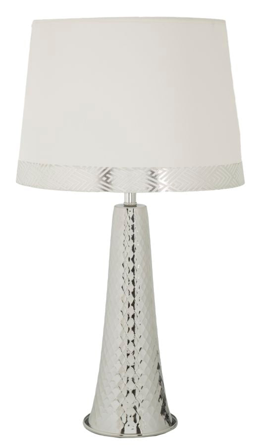 Tower Tafellamp Zilver 54x30x30 cm