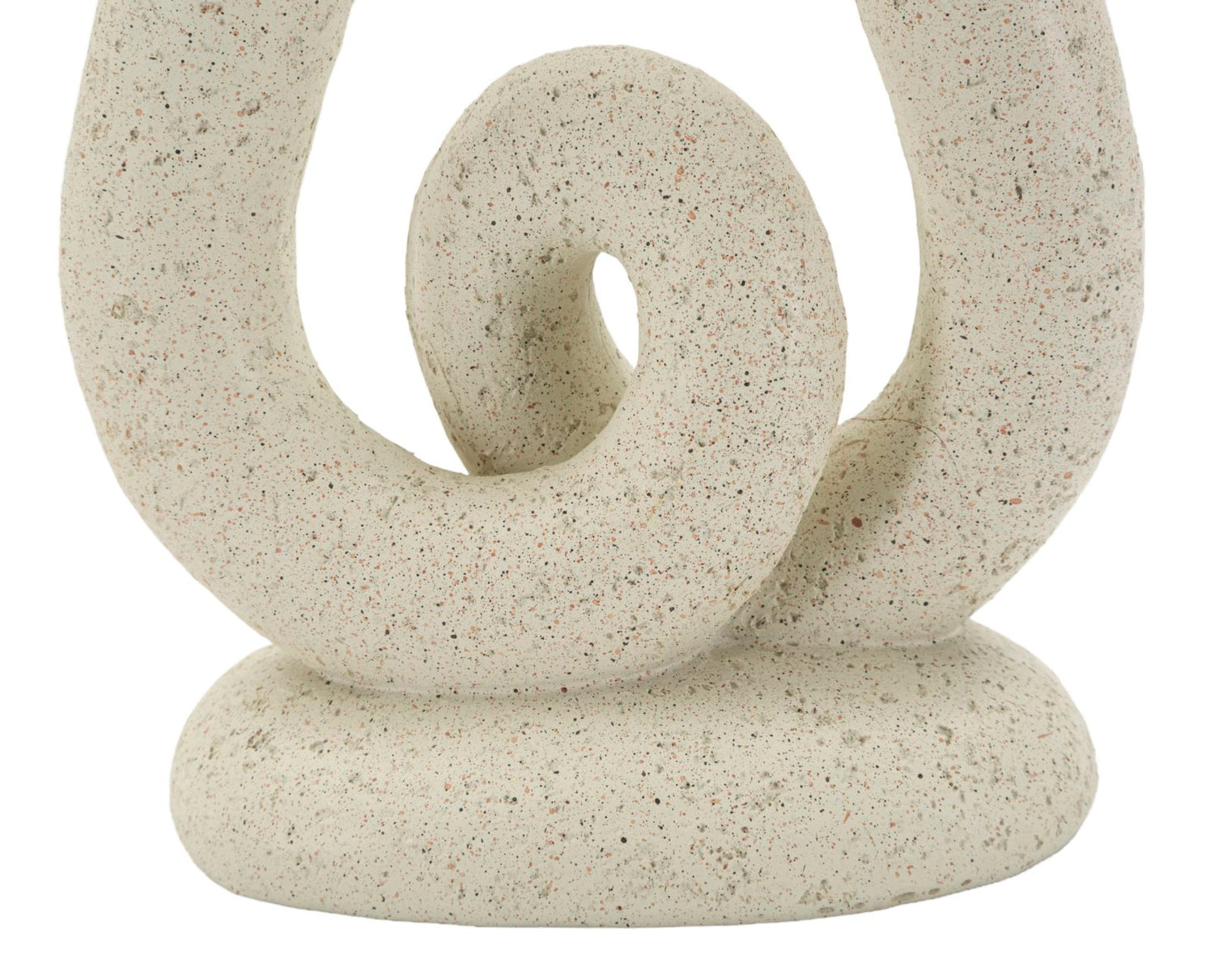 Kaarsenhouder Stons Crème 20x12x7 cm