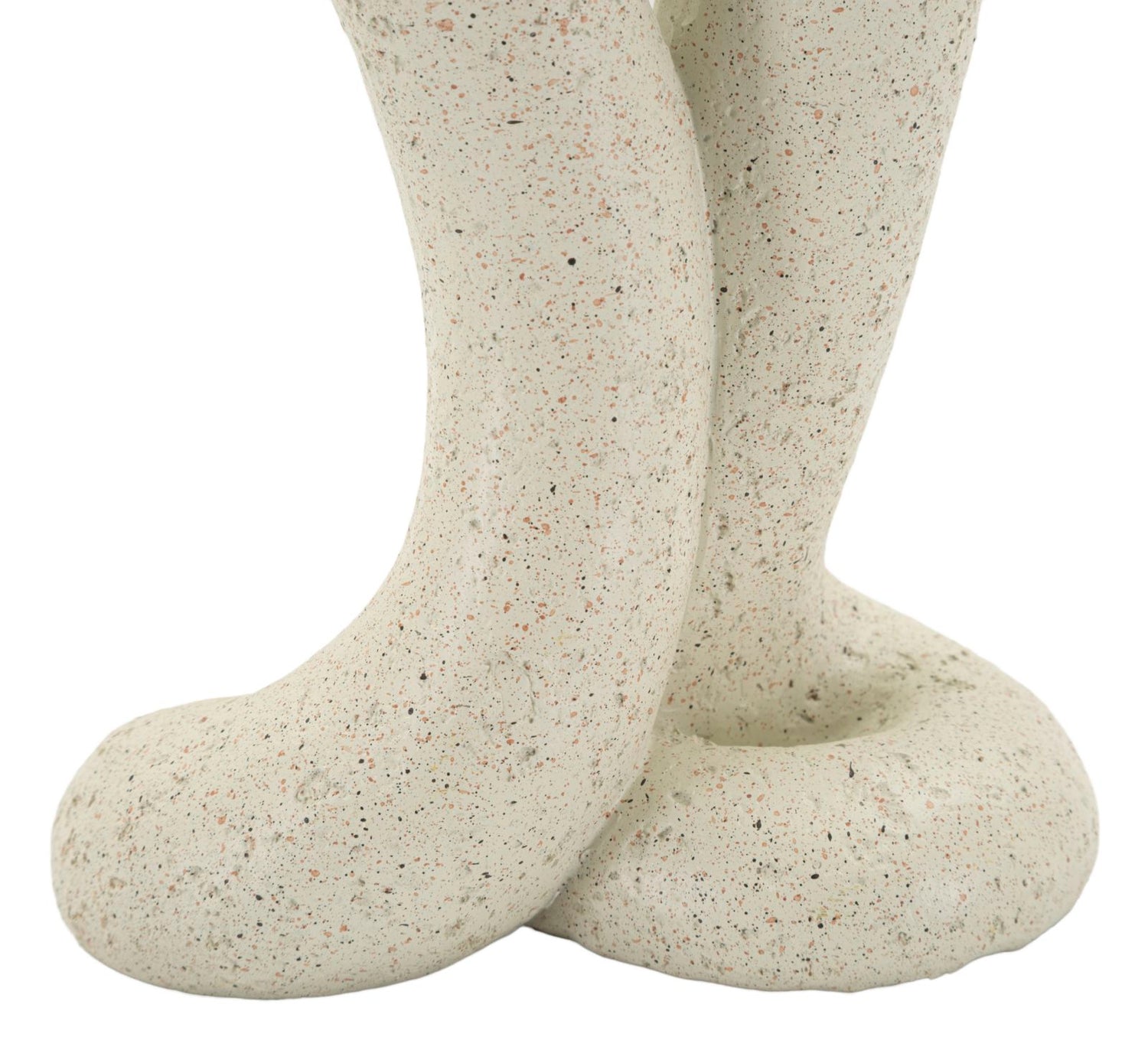 Kaarsenhouder Stones Crème 17.5x10x6.5 cm