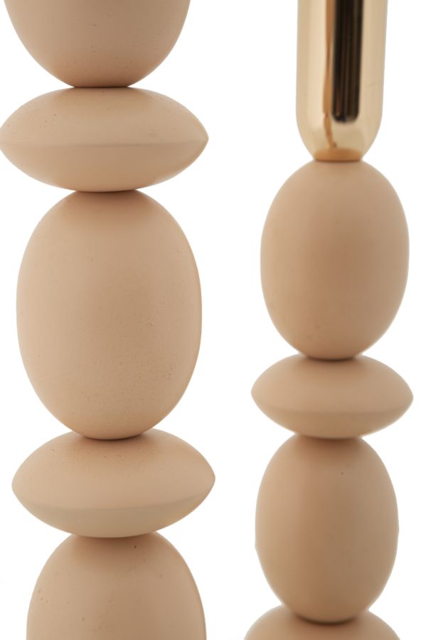 Kandelaar Shuttle Roze Set 2 Stuks