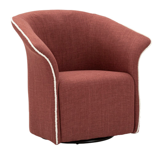 Siena Draaibare Fauteuil Bordeaux 80x83.5x66 cm