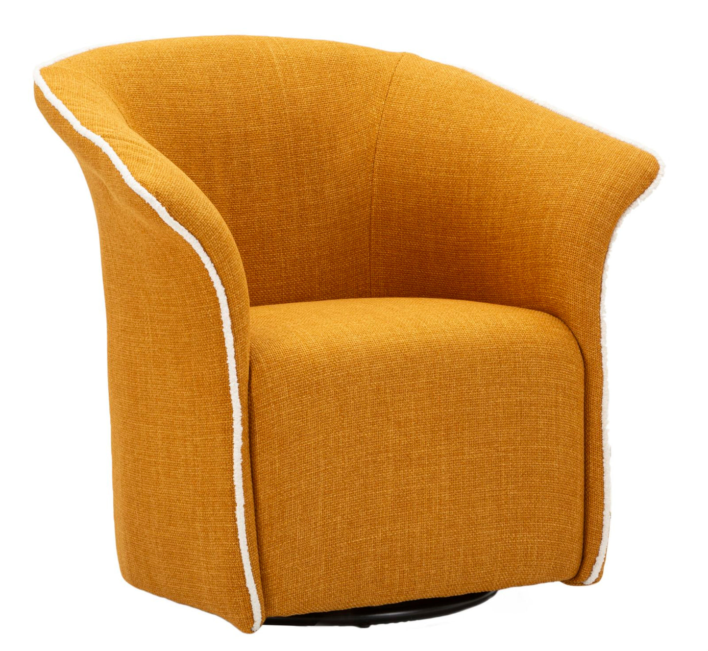 Senape Siena Draaifauteuil Mosterdgeel 80x83.5x66 cm