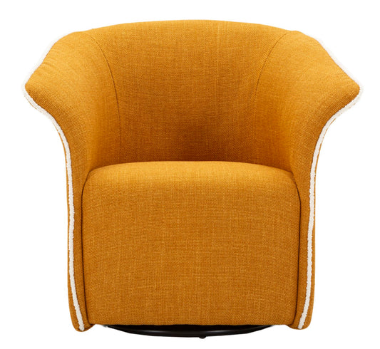 Senape Siena Draaifauteuil Mosterdgeel 80x83.5x66 cm
