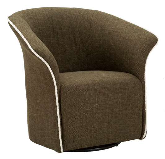 Siena Groen Draaifauteuil 80x83.5x66 cm