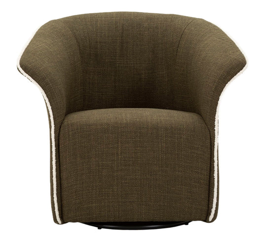 Siena Groen Draaifauteuil 80x83.5x66 cm