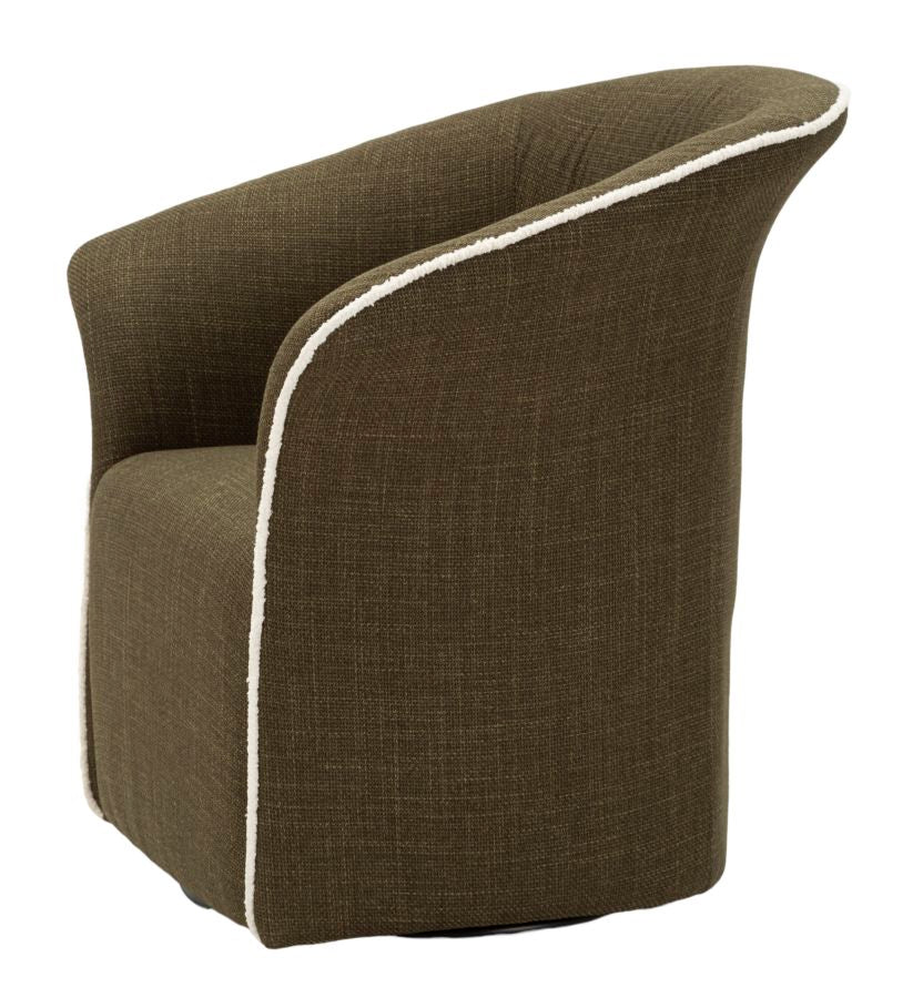 Siena Groen Draaifauteuil 80x83.5x66 cm