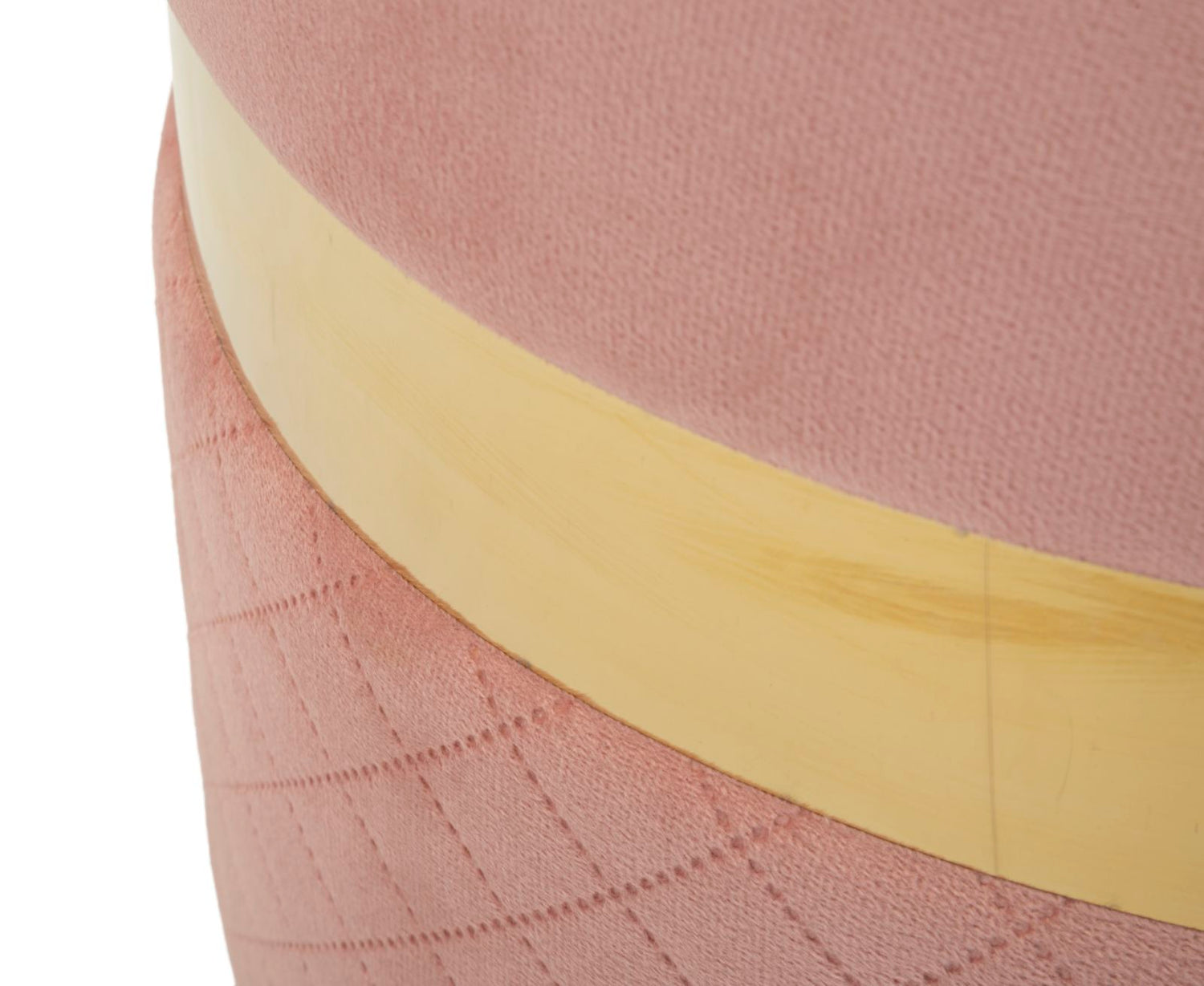 Opbergpoef Sheffield Roze Set 2 Stuks