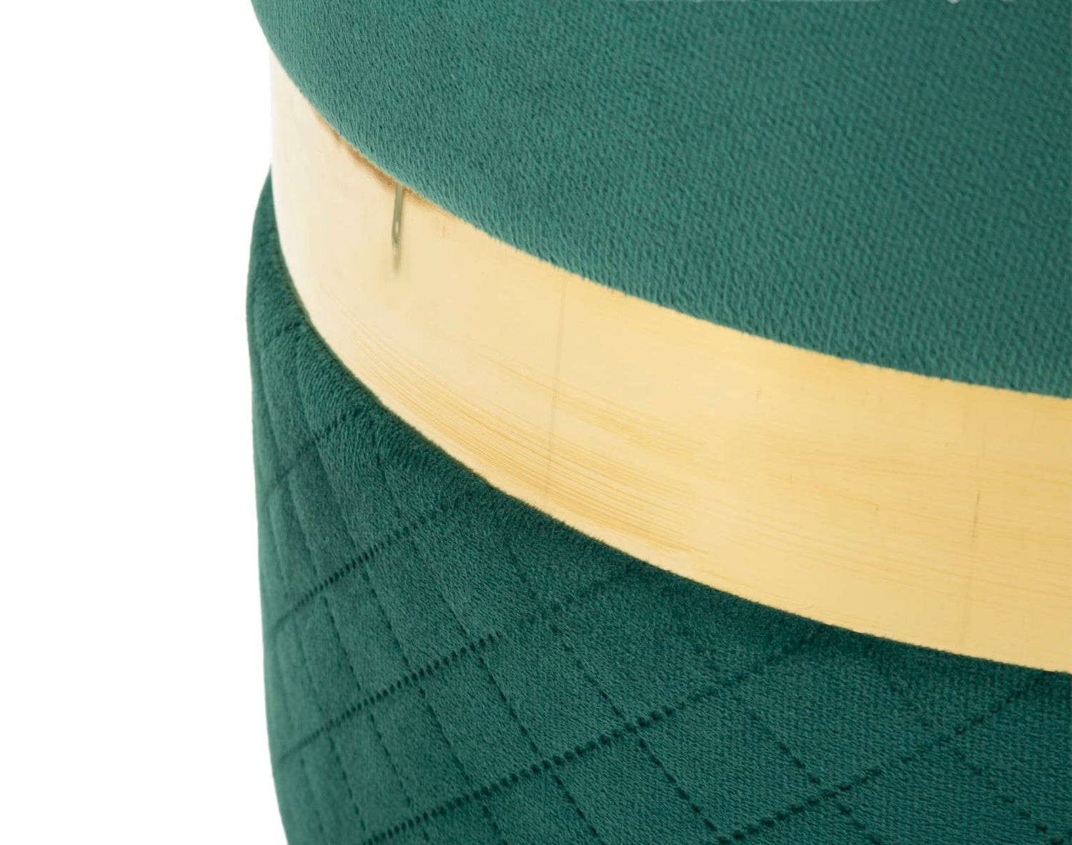 Opbergpuff Sheffield Groen Set 2 Stuks