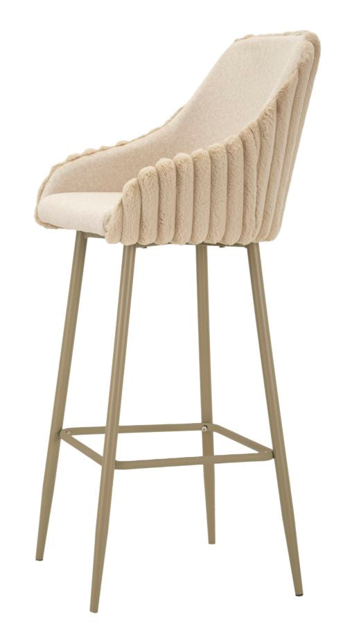 Barkruk Alaska -A- Crème Set 2 Stuks 111x52x46 cm