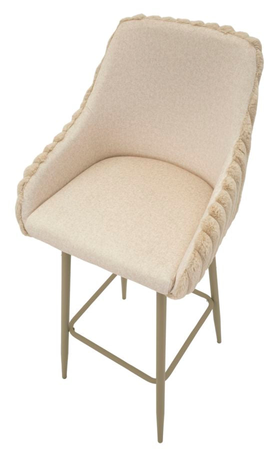 Barkruk Alaska -A- Crème Set 2 Stuks 111x52x46 cm